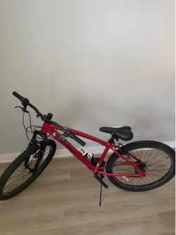 red bike