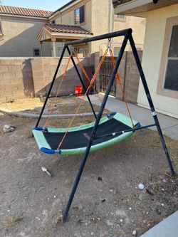 Backyard swing