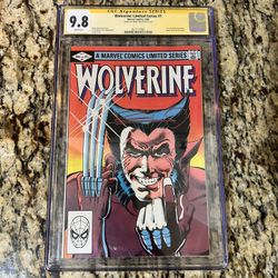 Wolverine 1 Limited Series CGC 9.8 SS Frank Miller