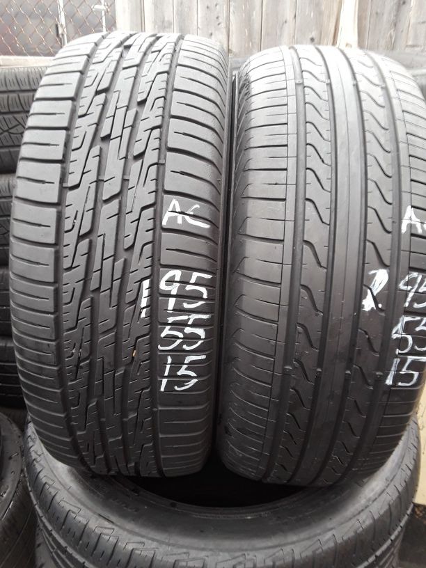 195/55-15 #2 tires