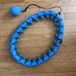 Exercise Hula Hoop With Weight