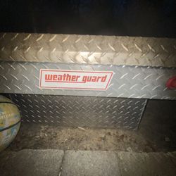 Weather Guard Model R-117 Saddle Box Has Key 