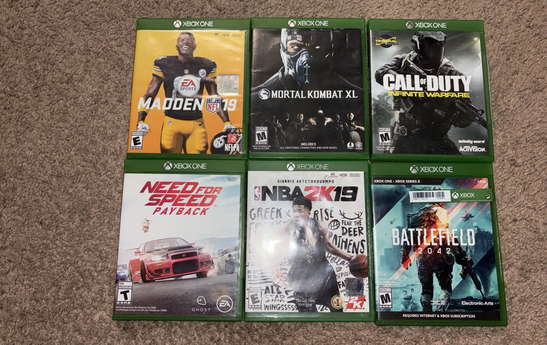 Xbox One Video Games