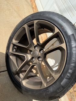Srt rims and tires brass monkey