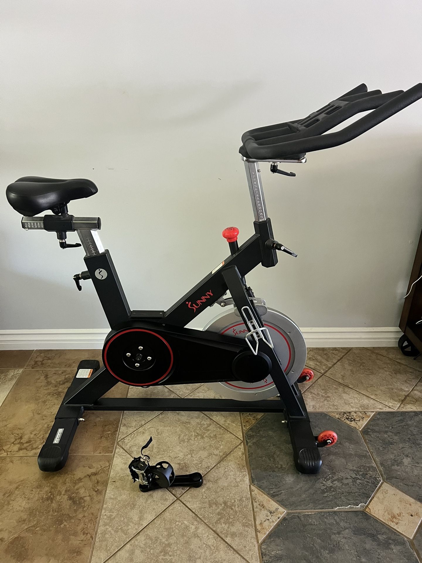 Exercise Spin Bike Stationary Sunny Brand
