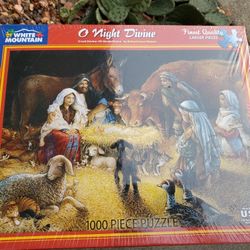 New, Sealed O Night Divine 1000 Pc Puzzle