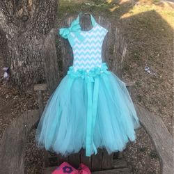 Teal Tutu Decoration