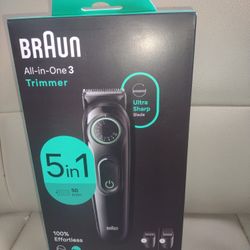 New BRAUN 5in1 Clippers 