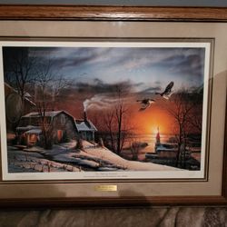 Terry Redlin "The Sharing Season " 