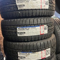 225/60/18 Falken Wildpeak Trail $840 Por 4 Llantas Nuevas 