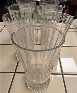 Vintage Crystal Highball Tumblers-9