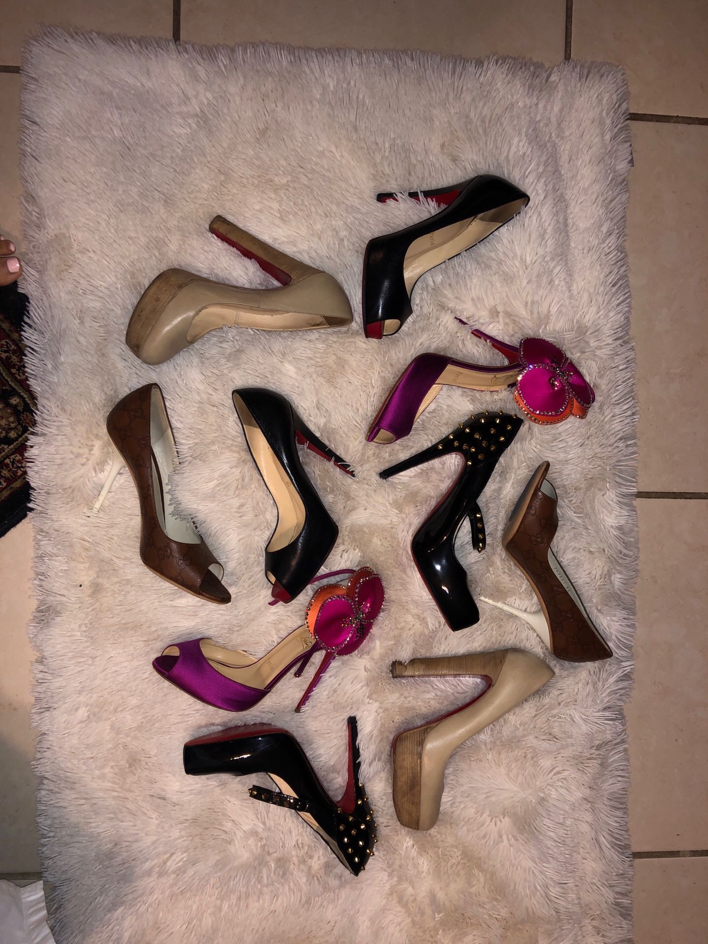 Christian Louboutin clean out!! (Gucci )