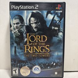 The Lord of the Rings Two Towers PS2 PlayStation 2