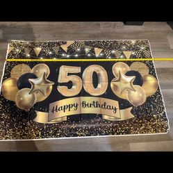 Backdrop 50 Years 