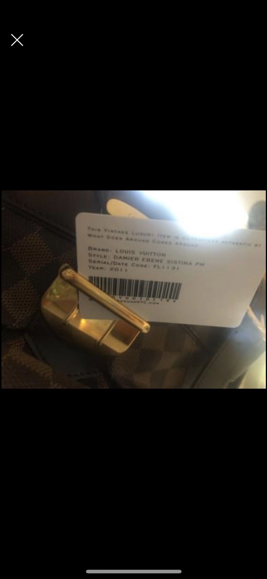 Authentic Vintage Louis Vuitton Purse