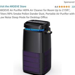 New Arove Air Purifier
