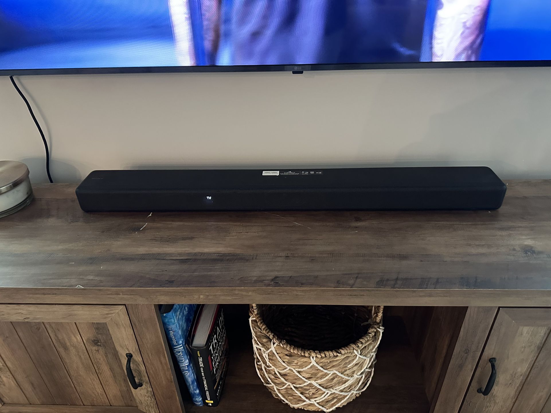 Sony Soundbar And subwoofer