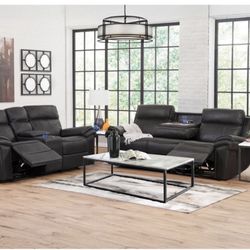 Dublin Reclining Sofa & Gliding Reclining Loveseat