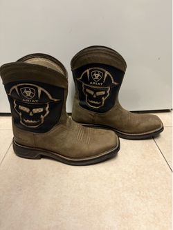 Ariat Youth Boy's Workhog XT VentTEK Bold Iron Brown Boots 10035885