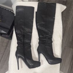 ALDO Women’s High Heeled Knee High Boots