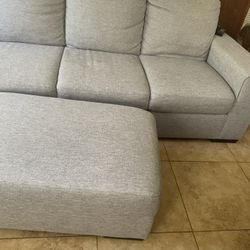 L Shaped Sectional Sofa Gray