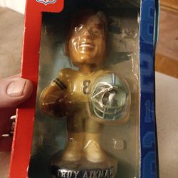Troy Aikman New In Box NFL Collectable Bobble Head Doll,  A Little ware On Box New Never Used. $10.00