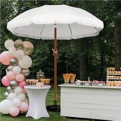 Yaheetech7.5ft Eight-Rib Holiday Style Patio Umbrella