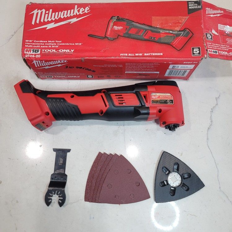 Milwaukee
M18 18V Lithium-Ion Cordless Oscillating Multi-Tool (Tool-Only)