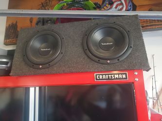 Rockford Fosgate Dual Subwoofer
