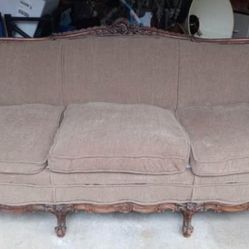 Louis French Vintage Antique Sofa