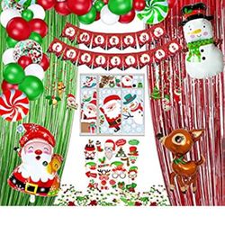 Christmas Party Supplies Decorations kit - 149 Pcs