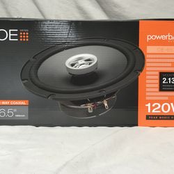 Power Bass 6.5 120w Car Speakers