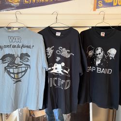 WAR, Gap Band, Sly Slick Wicked 8 T-Shirts Concert