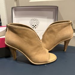 Vince Camuto Tan Booties