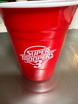 Super Troopers 3 Promotional Red Cup