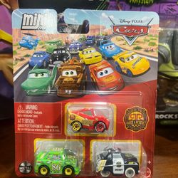 Disney Pixar Cars Mini Racers Radiator Springs Race & Rescue 3 Pack