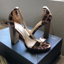 tiger print heels 