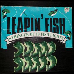 String Lights Leaping Fish Man Cave Comedy Lighting