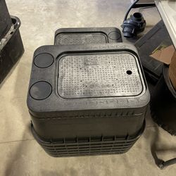 Water Meter Box Black New 