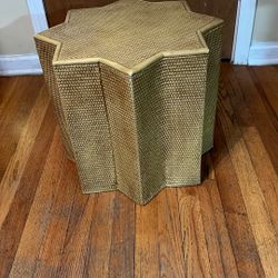 Mid century modern star shaped side table 