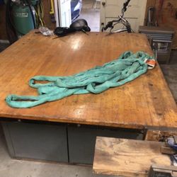 Polyester Lifting Sling 20’ Long 10,600 Lbs Basket Capacity / Off Road Recovery Tow Strap - $45 Each 