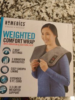 Homedics Vibration Heated Shoulder Massager Wrap