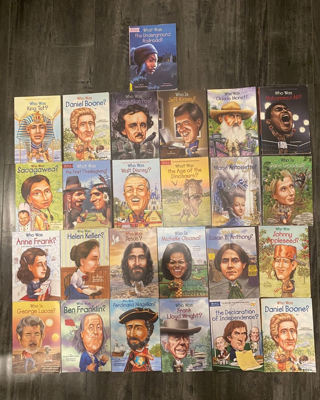 Kids Who Was Books $4 Each