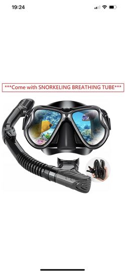Snorkeling Mask With Breathing Tube