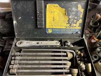 Vintage Chicago Specialty Mfg Co No.100 Faucet Reseating Set Made in USA. 