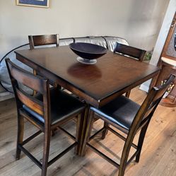 Dining Table With 4 Chairs 