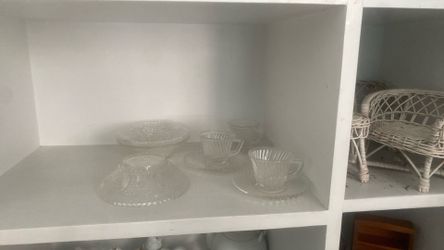 Mini Tea Cup Set & Glass Bowls