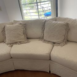 Sofá Couch 3 Seater Fabric 