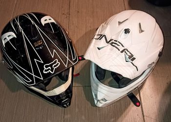 Motocross helmets. Fox Racing, O'Neal, Bilt