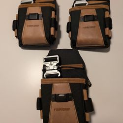 NEW Firm Grip Tool Belt Pouch Kit – Utility + Hammer Loop (3 Available)